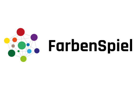 Das Bild bildet das Farbenspiel-Logo ab.