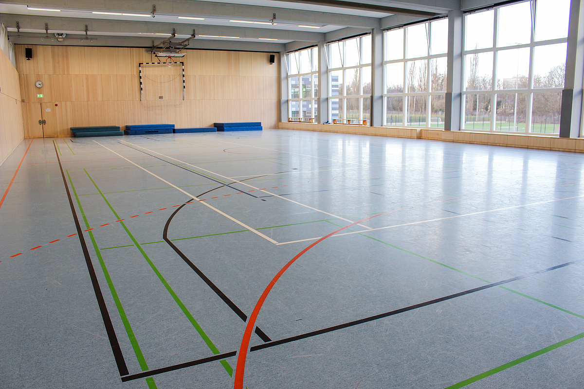 Innenansicht der Halle 2.