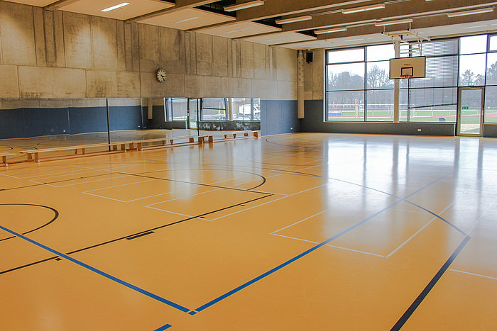 Innenansicht der Halle 3.