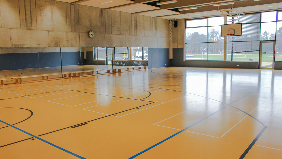 Innenansicht der Halle 3.