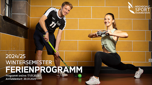 Wintersemester 2025/25 Ferienprogramm online: 17.01.2025, Anmeldestrat: 20.01.2025