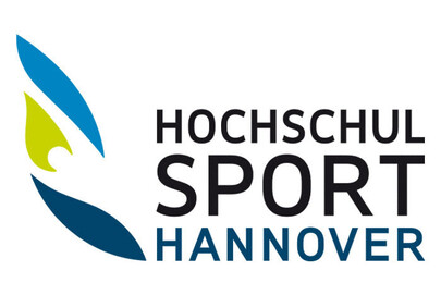 Auf dem Bild ist das Logo des Hochschulsports abgebildet.