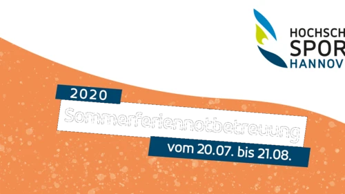 Infoplakat zur Feriennotbetreuung.