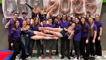 Gruppenbild der Teilnehmenden an der DHM Gerätturnen 2025
