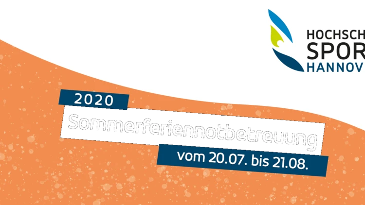 Infoplakat zur Feriennotbetreuung.